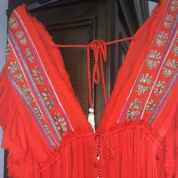 Free People Red dress - Picture 7 of 16